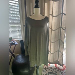 Forest Green PIKO 1988 Swing Dress